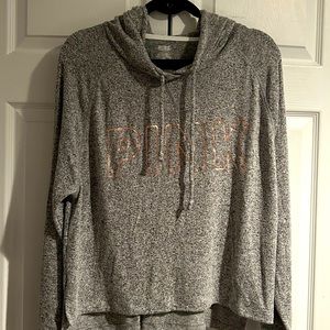 PINK cozy hooded pullover